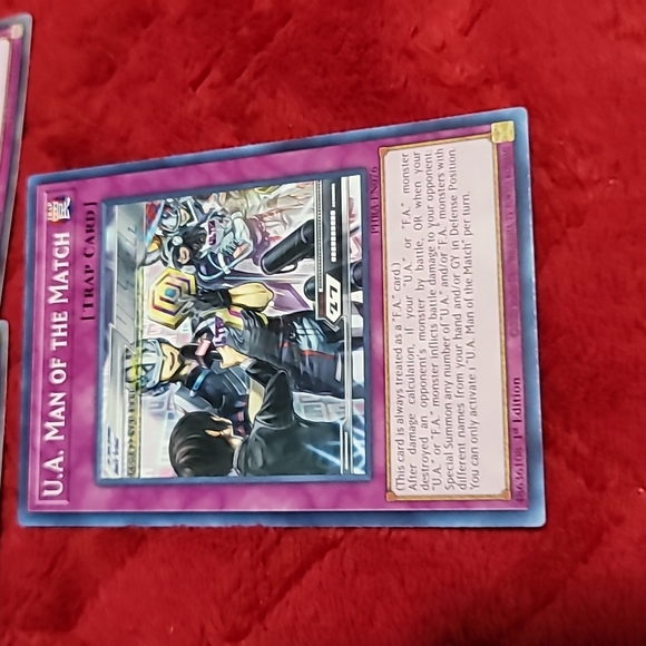 Set of 11 Yu Gi Oh Trading Trap Cards (Purple Thunder to UA) - Picture 12 of 12